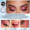 Black Color Changing Blush, Waterproof Brightening Light-Wight Non-Sticky Cream Blush, Beginner Friendly Hot Pink Black Blush 6