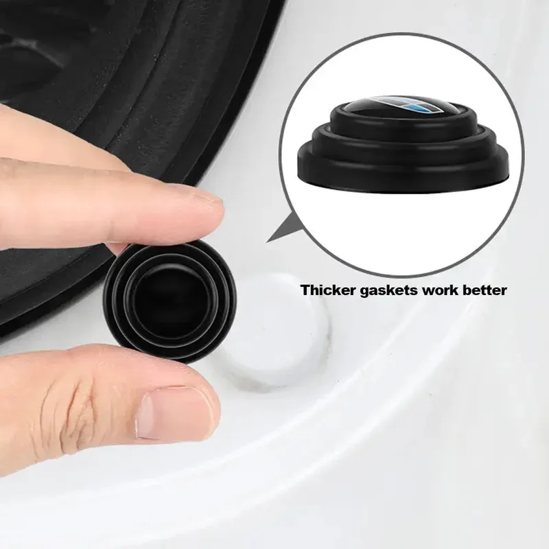 Car Door Pads 20pcs Universal Anti-shock Anti-noise Silicone Pad