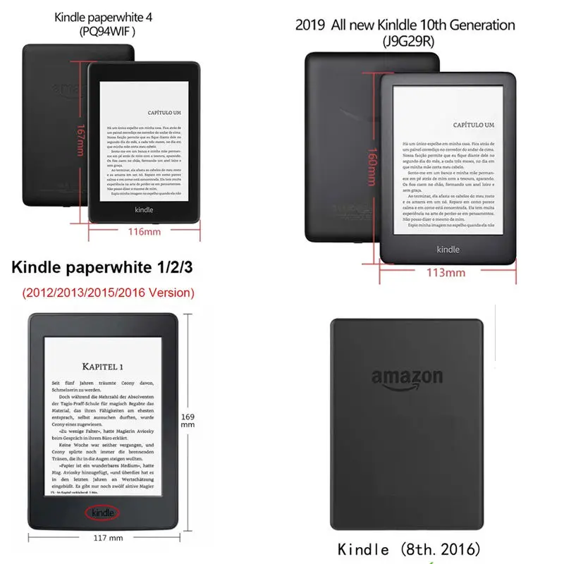 3 4 Capa Inteligente para Funda kindle