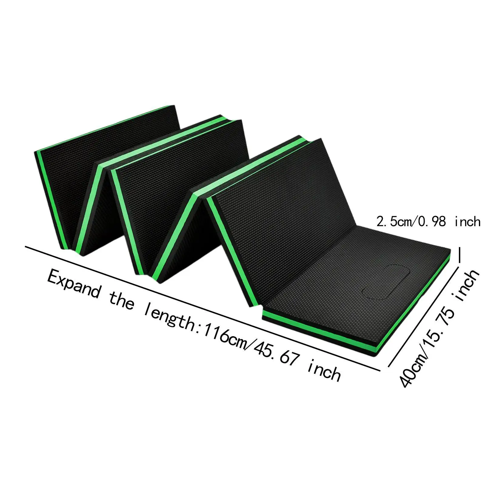 Folding Mechanics EVA Mat Folding Knee Mat Reusable Garage Floor Absorbent Oil Pad for Home Gardening Gym Exercise Garage