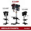 12 INCH 6.2A Professional Bench Drill Press, 3/4HP Powerful Benchtop Drill Press, Variable Speed Drill Press with IIIA Laser 2