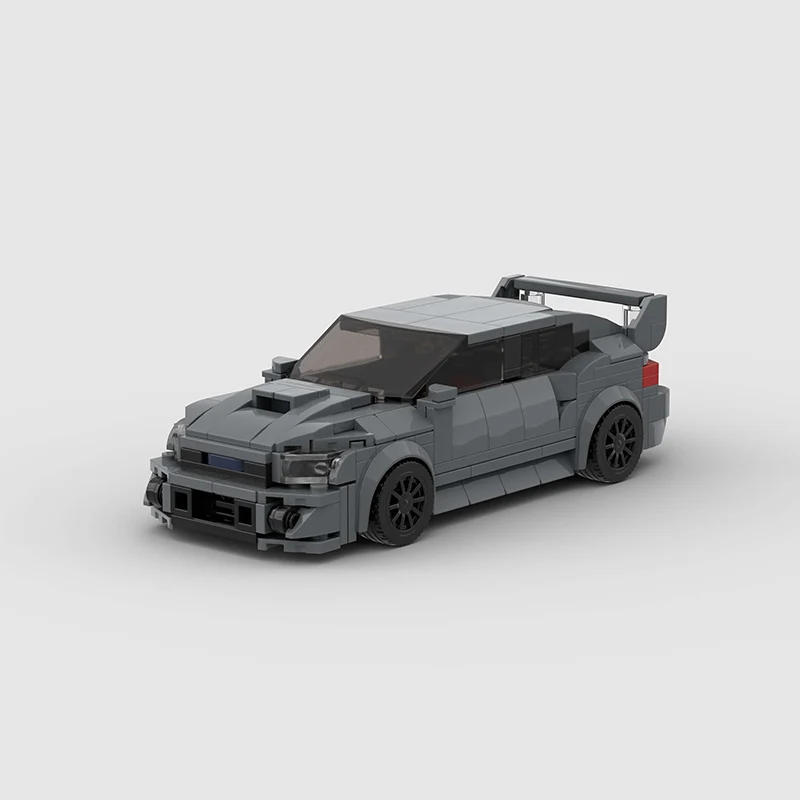 WRX Sti MOC автомобиль скоростные чемпионы супер гонки F1 Модель автомобиля строительный блок технические гоночные блоки Рождественский подарок Креативный город