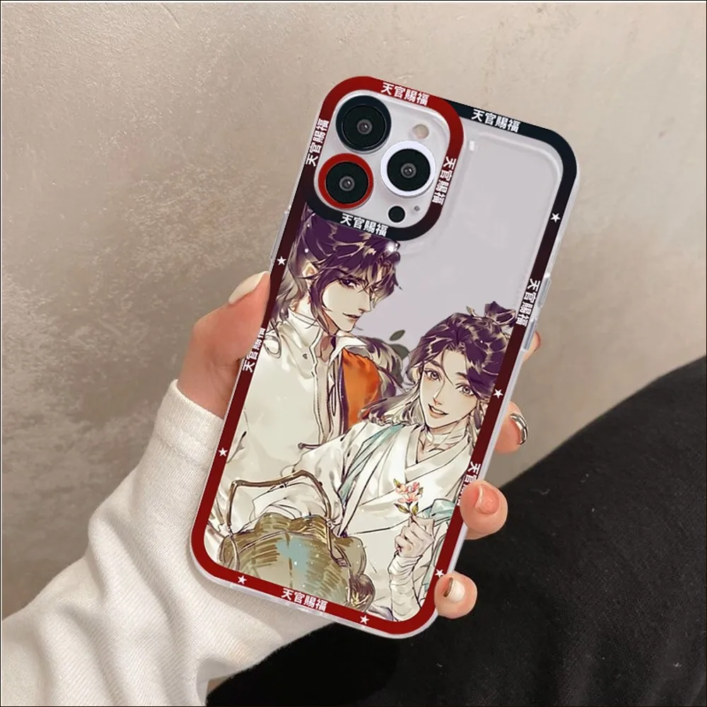 Фото Чехол для телефона Tian Guan Ci Fu для iPhone 14 13 12 11 Pro Max XS X XR Mini, защитный чехол №4