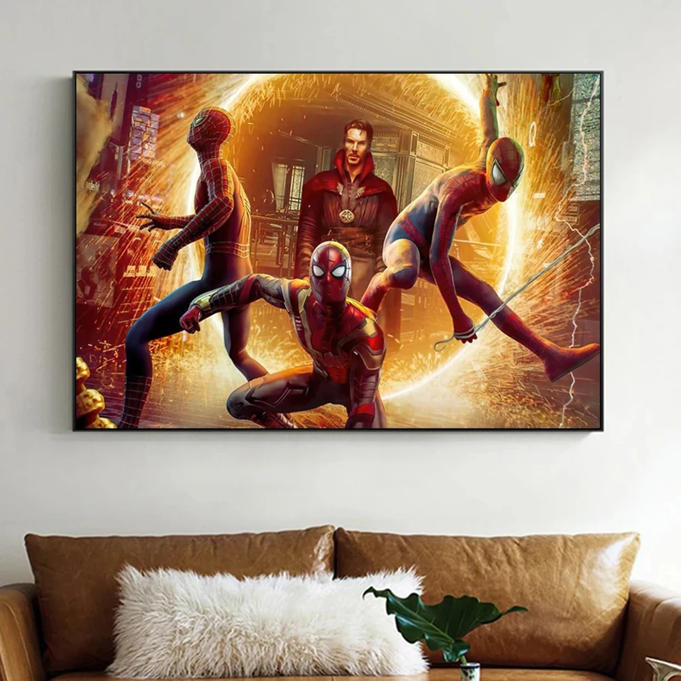 Marvel Diamond Painting Spiderman No Way Home 5D Diamond ...