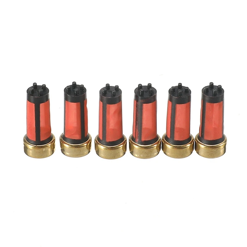 

40 Pieces MD619962 Auto Car Petrol Fuel Injector Mini Filter Fit For Mitsubishi Automobile Spare Parts 14X6x3mm