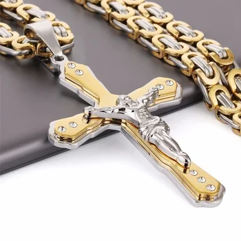 Jesus Cross Faith Necklace 1