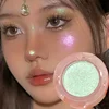 Diamond Glitter Monochrome Eyeshadow Palette Discoloration Eyeshadow Highlighter Sequins Waterproof Lasting Eyes Makeup Pigments 4
