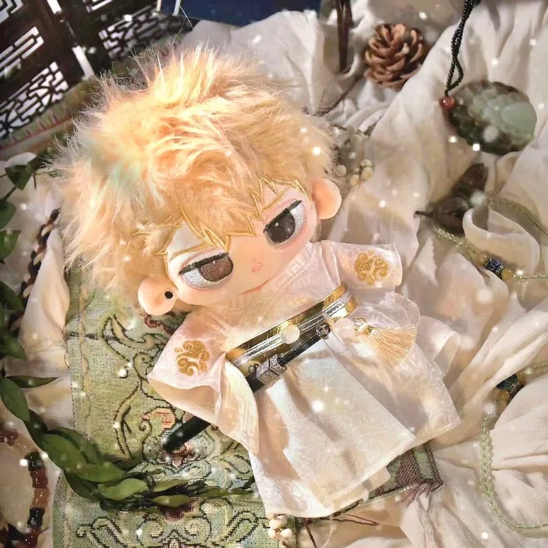 Wayi 20cm antique Hanfu attribute free handmade cotton doll clothes 2