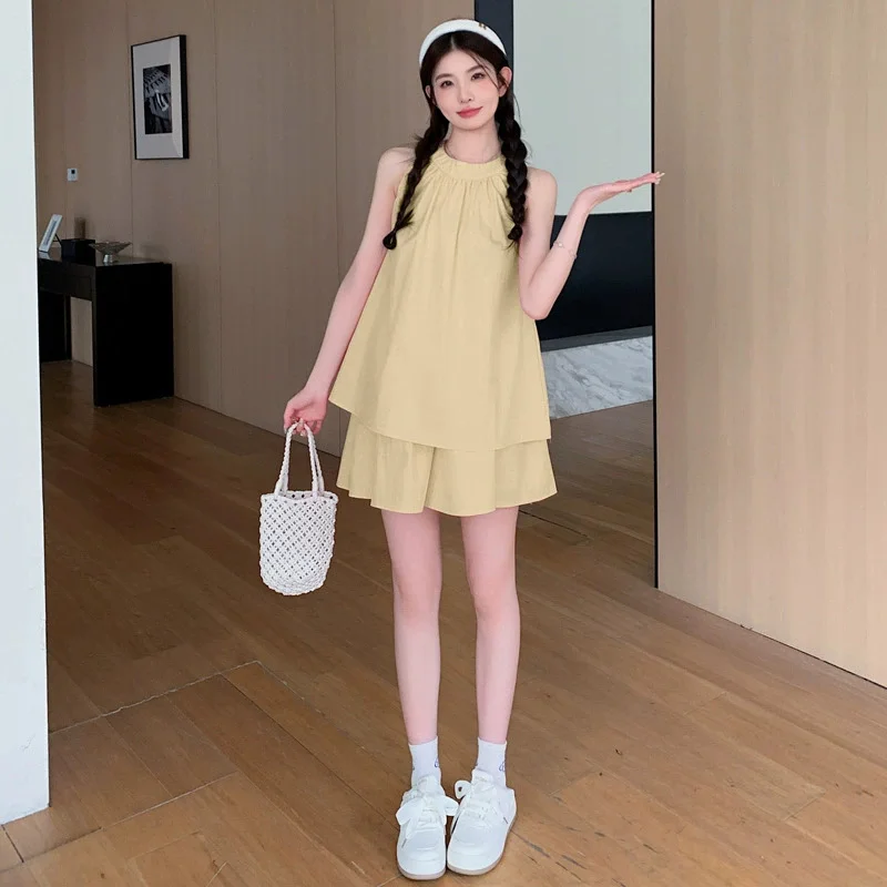 Summer Maternity Outfit Set