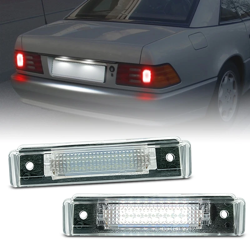

2 шт. для Benz S124 1985-1996 R129 1989-2001, цвет белый