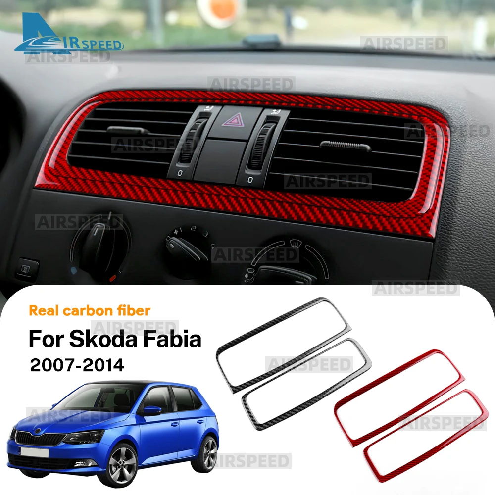 KLUFO Coprisedili In Pelle Auto Per Skoda Fabia Mk2 (2008-2014): Protezione Sedili Universale, Traspirante Grigio