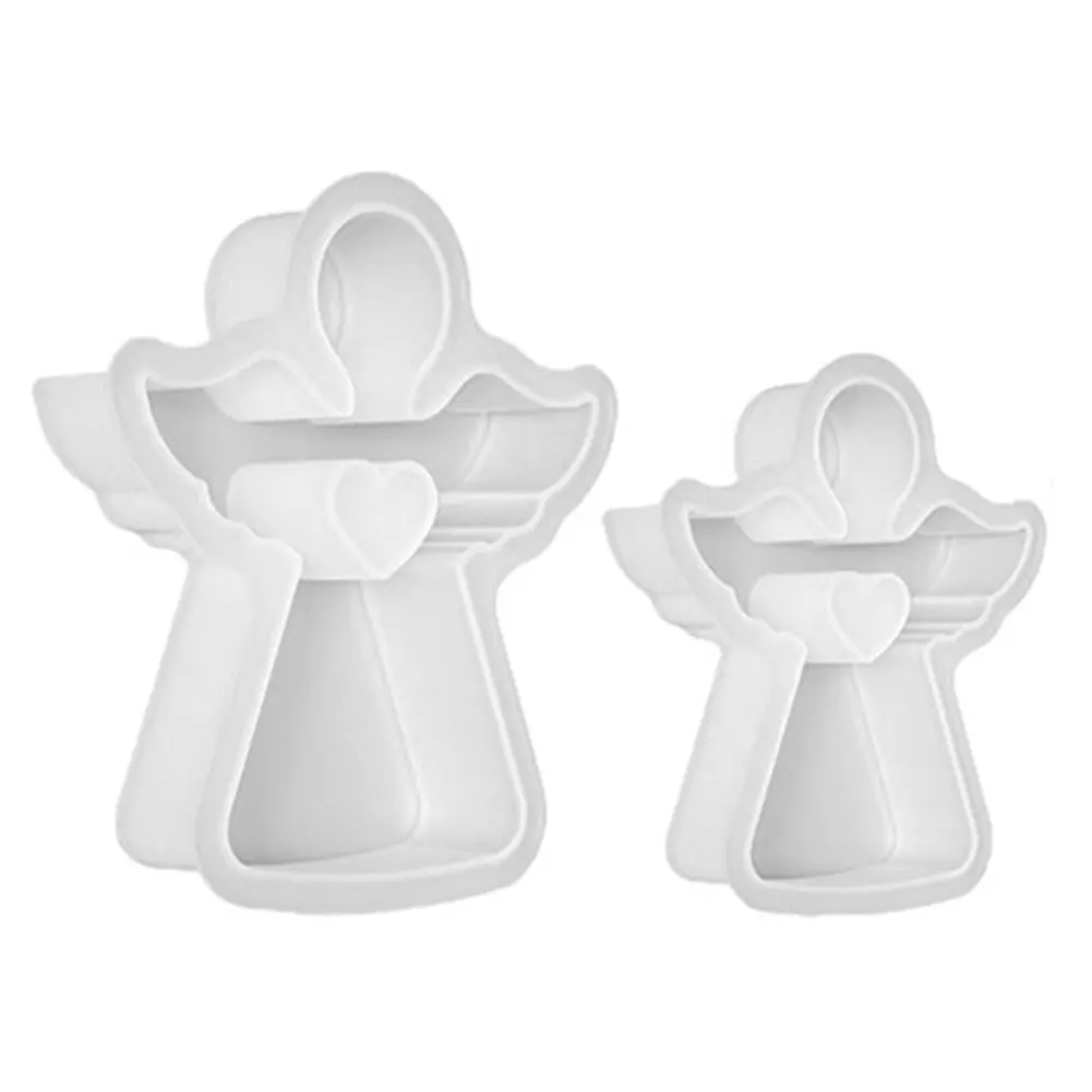 Angel Handmade Candle Mold DIY Bubble Candles Moulds Multifunction Silicone Candle Moulds Quick Release for Adults Kids