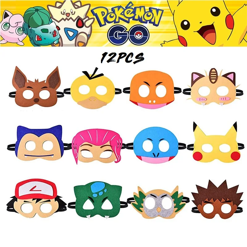 12pcs-halloween-pokemon-felt-mask-anime-pikachu-cosplay-mask-birthday-party-decoration-costume-supplies-accessories-for-children-military-action-figures-aliexpress for Free Printable Pokemon Mask Template 12pcs Halloween Pokemon Felt Mask Anime Pikachu Cosplay Mask Birthday Party Decoration Costume Supplies Accessories For Children - Military Action Figures - AliExpress for Free Printable Pokemon Mask Template