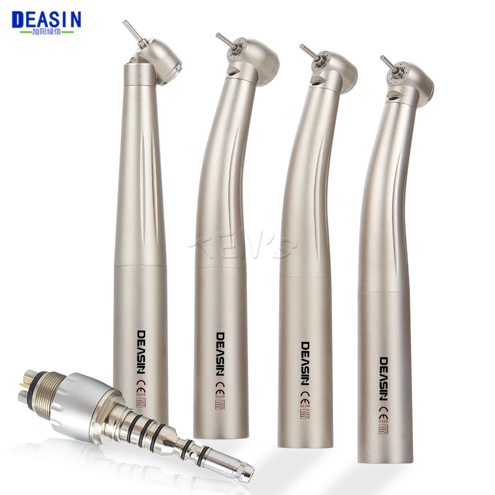 

Dental High Speed Optical Fiber Turbine rotation Pen Dentistry Led KV Handpiece Quick 45 Degree Standard Mini Torque Head