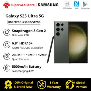 Samsung Galaxy S23 Ultra SM-918U1 512 GB Smartphone - 6.8 Dynamic AMOLED  QHD/ 3088 x 1440 - 12 GB RAM - Andro 