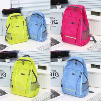 【New Arrival】Lightweight School Backpack, Water Resistant Casual Daypack with Reflective Strip, for Students 1