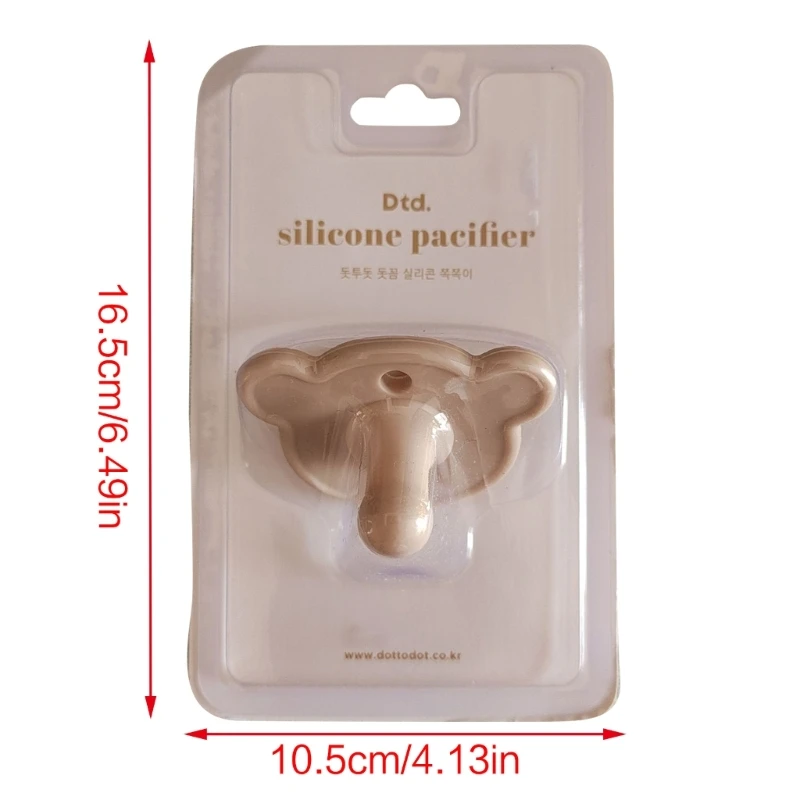 Food Grade Silicone Pacifier Newborn Up Dummy Pacifier Anti-Colic Pacifier Gift Dropshipping 6