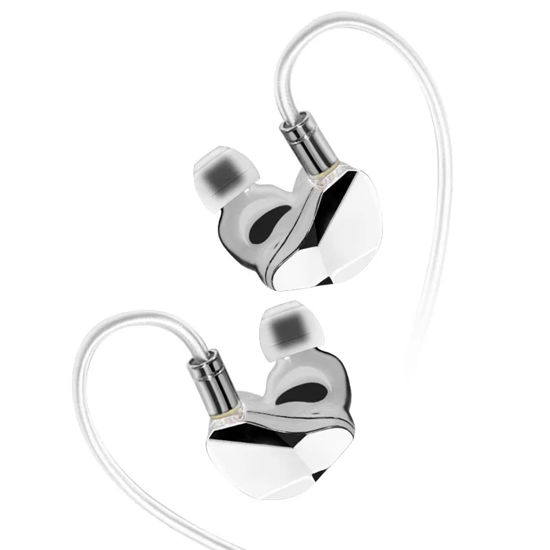 Reecho SG-03s LCP Diaphragm Dynamic Driver 2Pin 0.78mm Metal In-ear Earphone 4