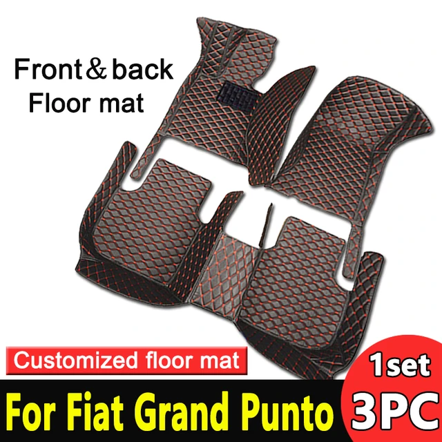 Auto Fußmatten Für Fiat Grand Punto Projekt 199 2005 ~ 2009 3 tür Tapetes  Para Carro Alfombrillas Coche Auto matten Auto Zubehör - AliExpress