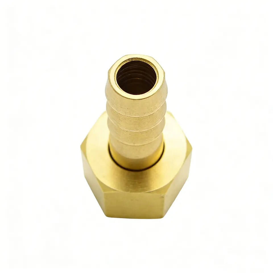 JEGS 15976 NPT 90-Degree Hose Barb Fitting 3/8 in. NPT to 3/8 in. I.D