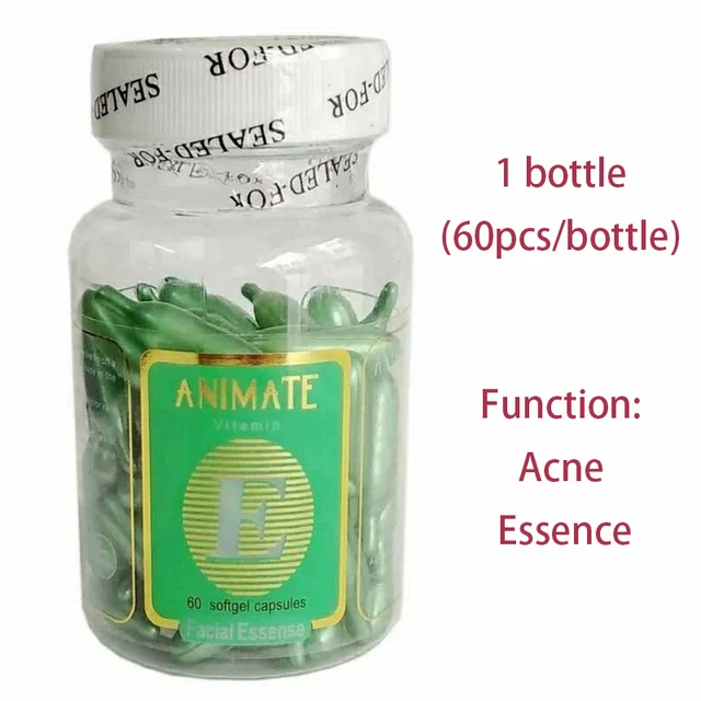 Wholesale & Retail Animate Aloe Vera & Vitamin E Facial Oil 60 Soft Cel  Capsules For Anti-aging - Skin Care Sets & Kits - AliExpress