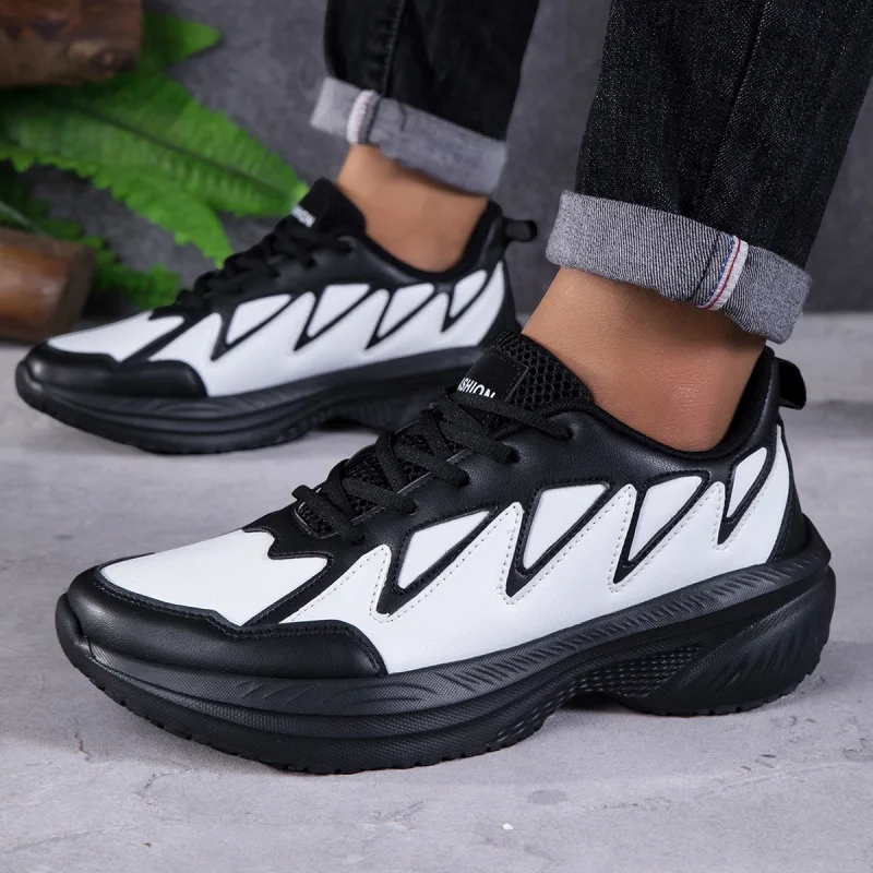 Men Sports Running Shoes Thick sole Carbon Board Air Cushion Breathable Women's Athletic Nonskid Sneakers Outdoor hiking Shoes