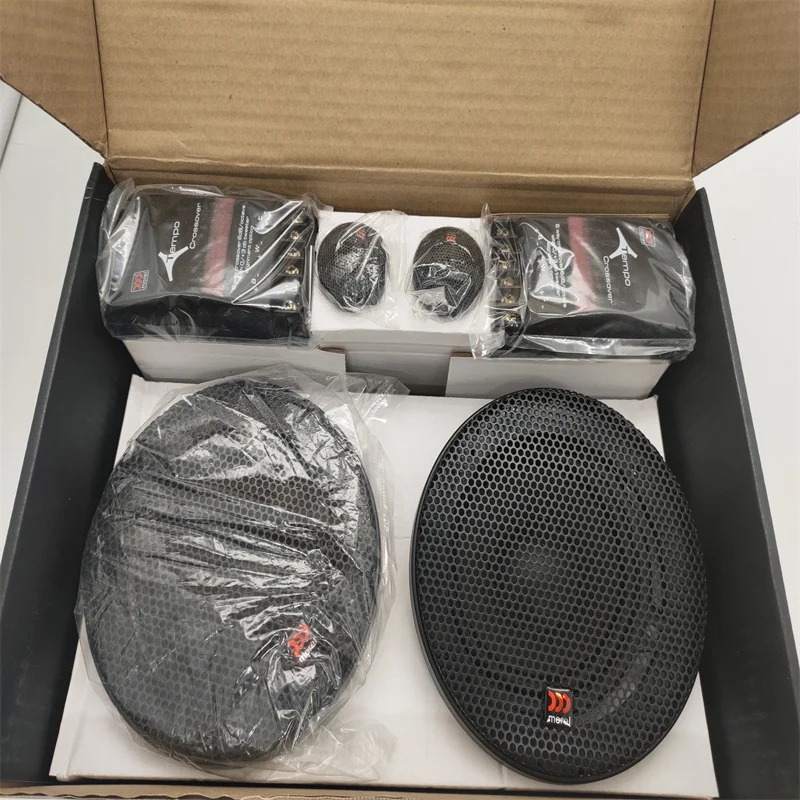 1 Set Morel Tempo Ultra Car Speaker 2-Way 5 inch Component System 110W 4 Ohm Car Audio Made In Israel