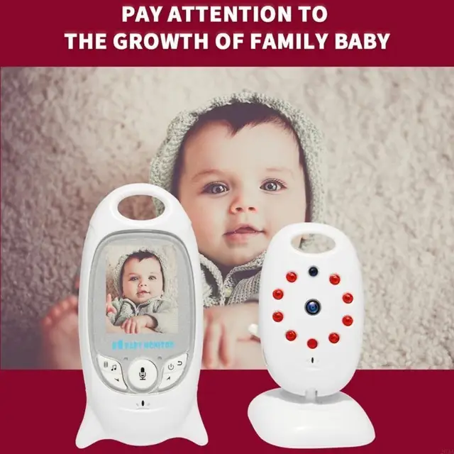 VB601 Wireless Digital Baby Monitor for Bebe Caregiver Night for Vision Camera 5Inch LCD Color Screen Baby Care Device 203A 5