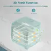 Portable Countertop Dishwashers, 5 Washing Programs Mini Dishwashers with 5 L Built-in Water Tank and Double-layered Glass Door 6