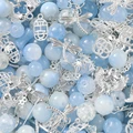 Sky blue-Silver