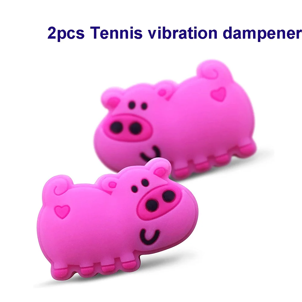 Tennis Racket Vibration Dampener 2pcs Shock Absorber Stablize Your String for Better Performance Fun Dampeners Set