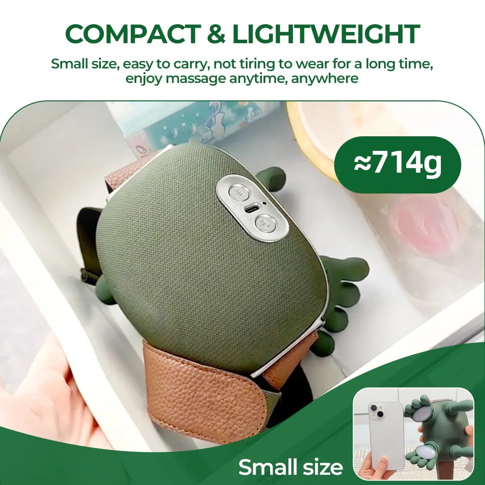 Electric Shoulder Bionic Finger Neck Shoulder Massager Neck Cervical Massager Wireless Shawl Relaxing Device Tool