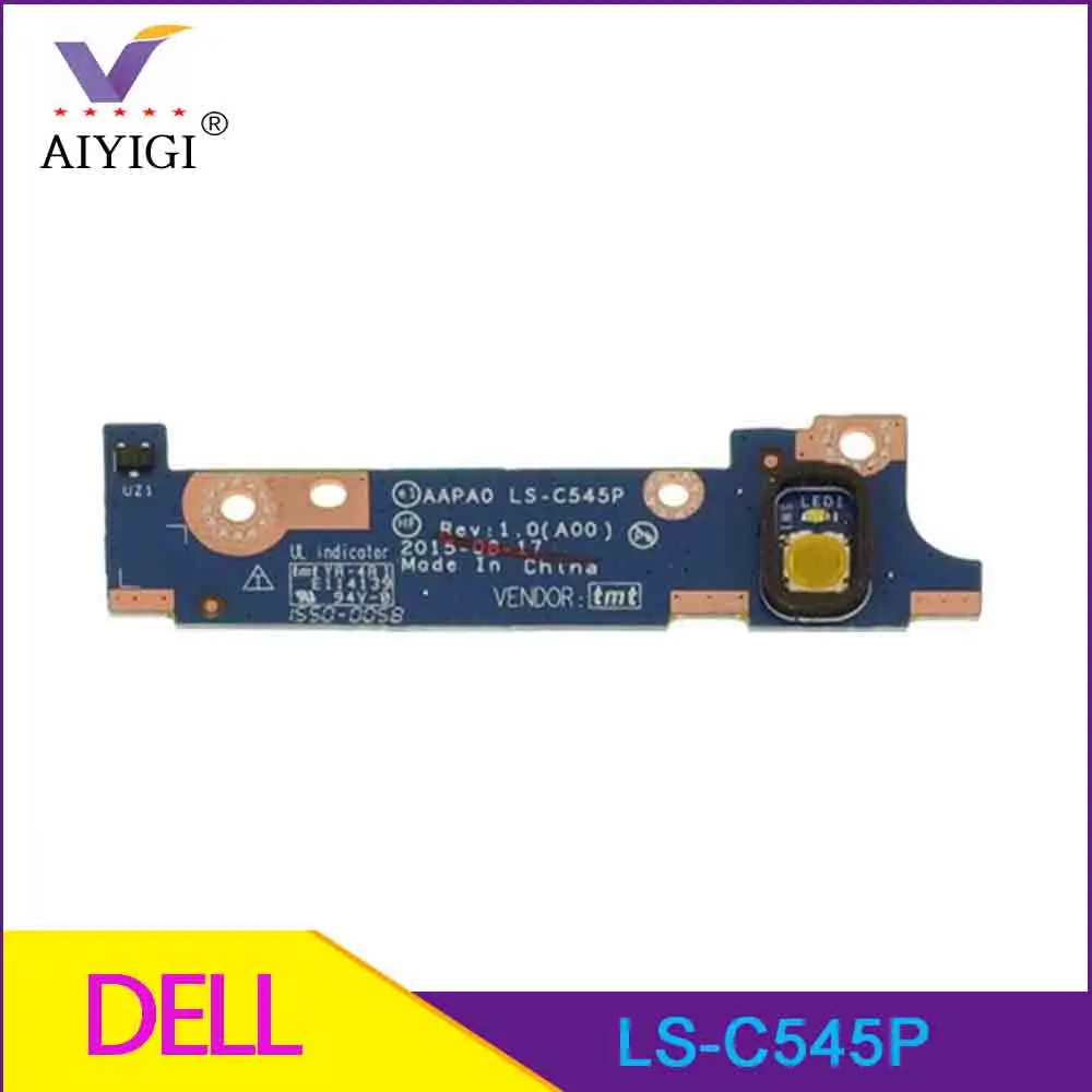 Original For Dell Precision M7510 M7520 Power Button Board LS-C545P