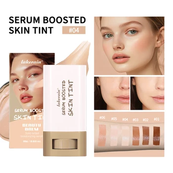 New Balm Serum Boosted Skin Tint Silky Texture Moisturizing Coverage Plumper 2