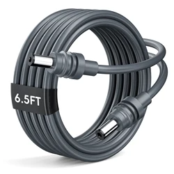 Durable Outdoor Waterproof USB C to DC Power Cable (2m/5m/10m) (2M DC - DC)