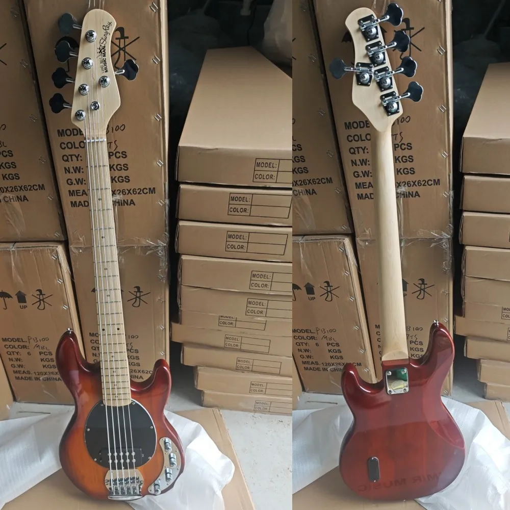 Sisslee-エレクトリックベースギター,22フレット,ハムバッカー