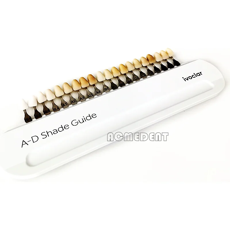 Dental Teeth Ad Shade Guide Ivoclar Vivadent Porcelain Material 20color