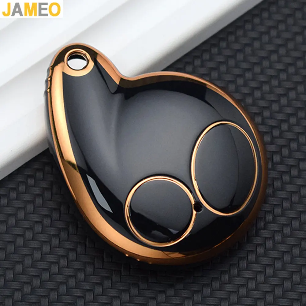Soft Tpu Remote Smart Key Shell Fob Case 2 Button Keyless Entry Per Toyota Cobra Alarm Shell Fob Protector Portachiavi
