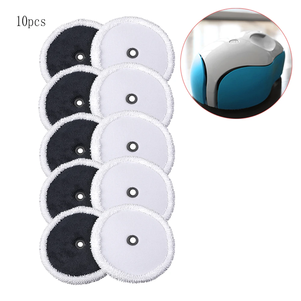 Aspirador Everybot Borda Rs700 Rs500 Varrendo Robô Mop Almofadas Espessado Mop Panos 10 Pcs