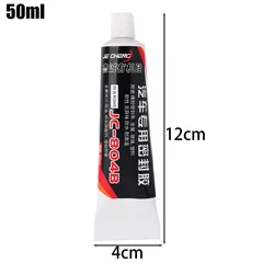 Black Universal Waterproof Automotive Window and Windshield Sealant & Repair Glue (50ml)