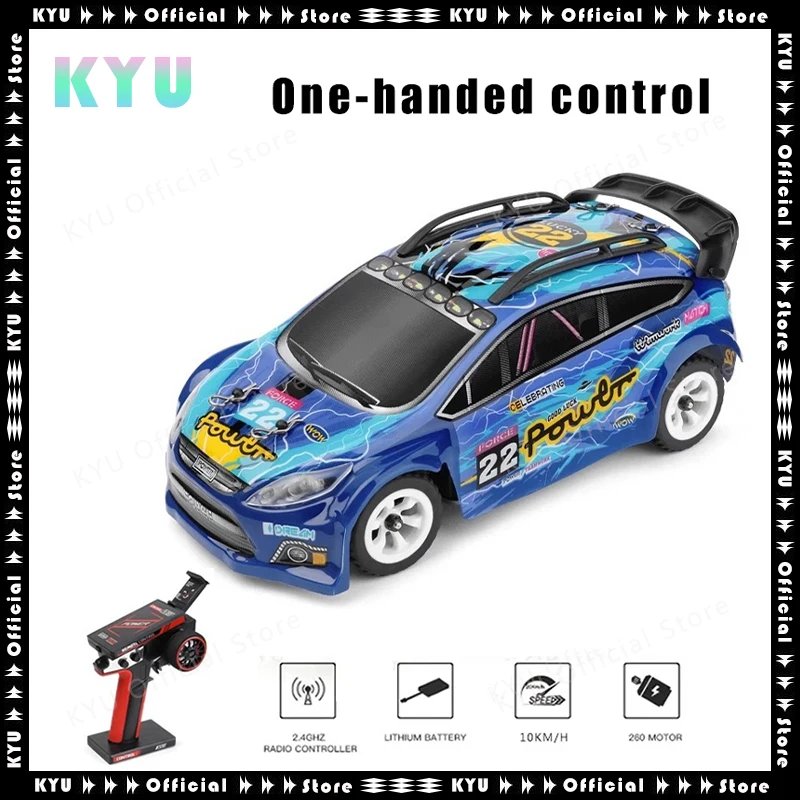 

KYU Weili 284010 Remote Control Four-wheel Drive Racing Off-road High-speed Drift Mosquito Car 1:28 Electric Model Rc Toy K989