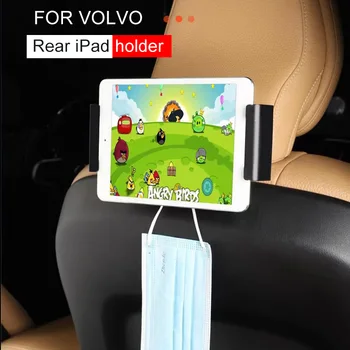 1 set For volvo xc60 xc90 s90 v90 s60 v60 v90CC v60CC XC40 C40 Car Back Seat IPAD Mobile Phone Holder Mount Accessories Parts 1