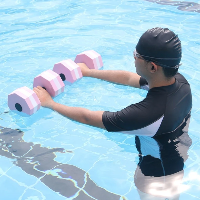 

Exercises Equipment Aqua Fitness-Barbells Hand Bar Water Dumbbell Set of 2 GXMF