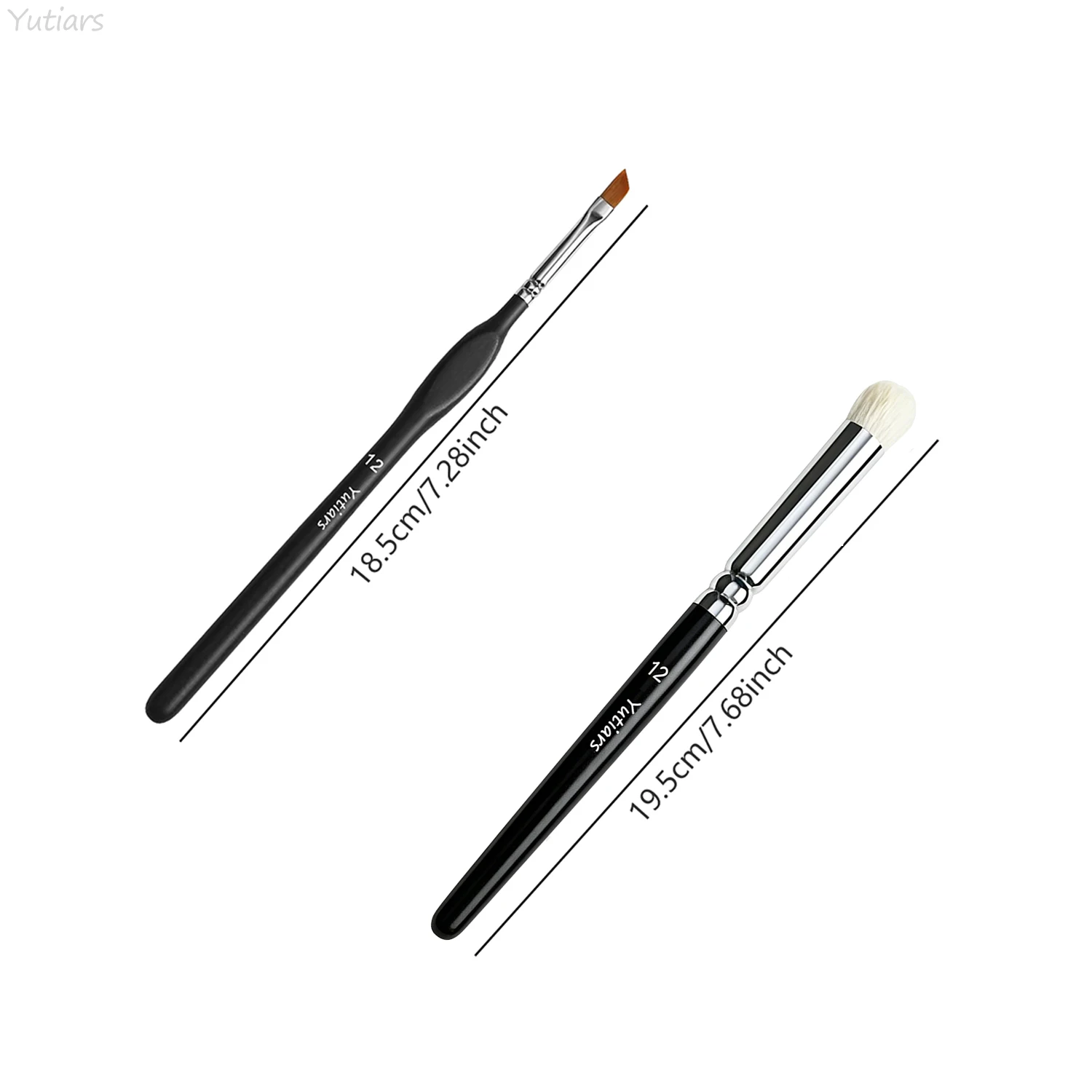 Yutiars 3/6/7/10pcs 파인 디테일 드라이 브러쉬 미니어처 페인팅 브러쉬 에나멜 피규어용 프리미엄 모델링 취미 예술 공예 작업
