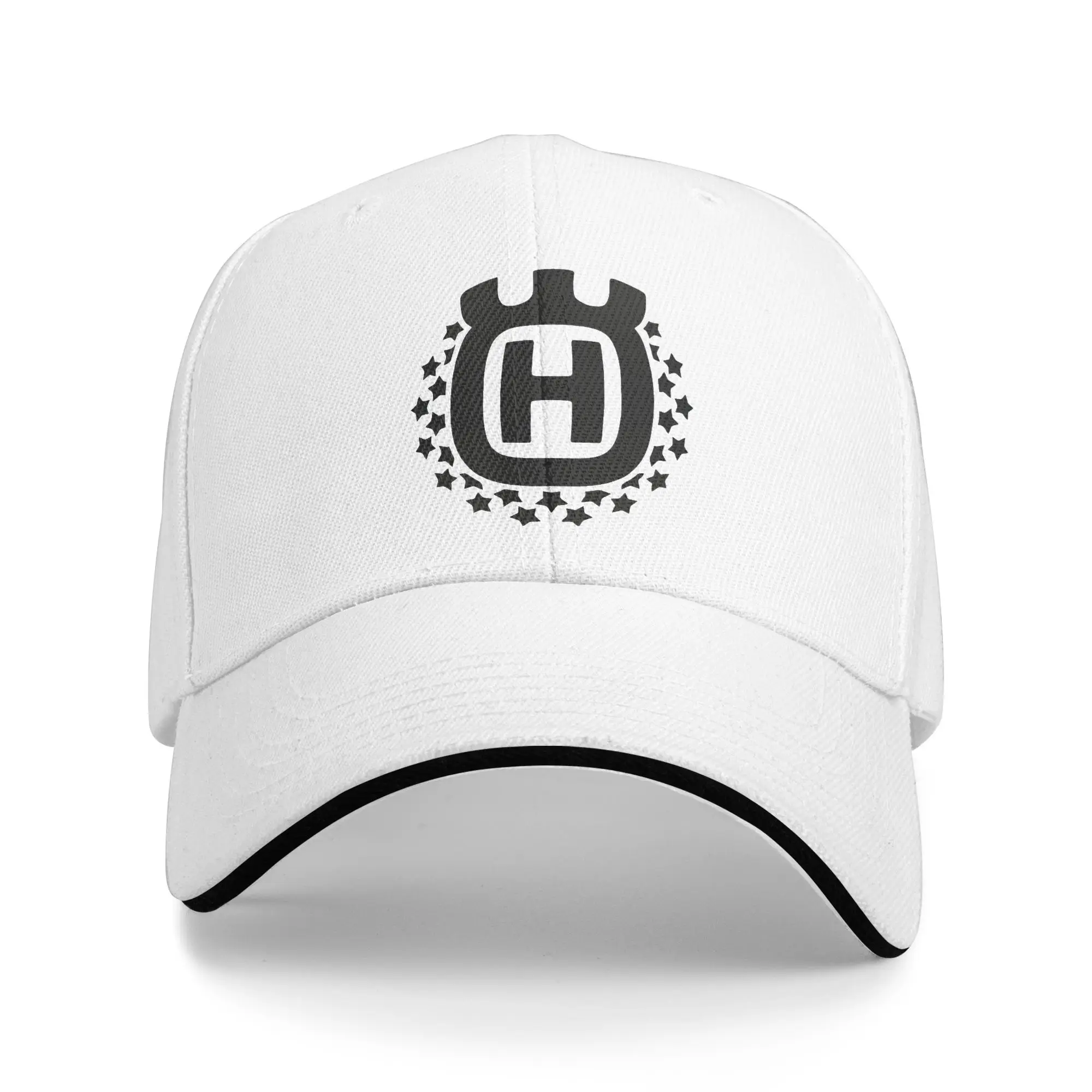Sommer Husqvarna Print Baseball Cap Running Hippie Fashion Custom DIY Sun Trucker Hat Unisex Herren Sonnenschutz Snapback Cap