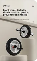Tricycle pliant pour enfants de 1 à 6 ans, chariot de marche, vélo pour landau 6