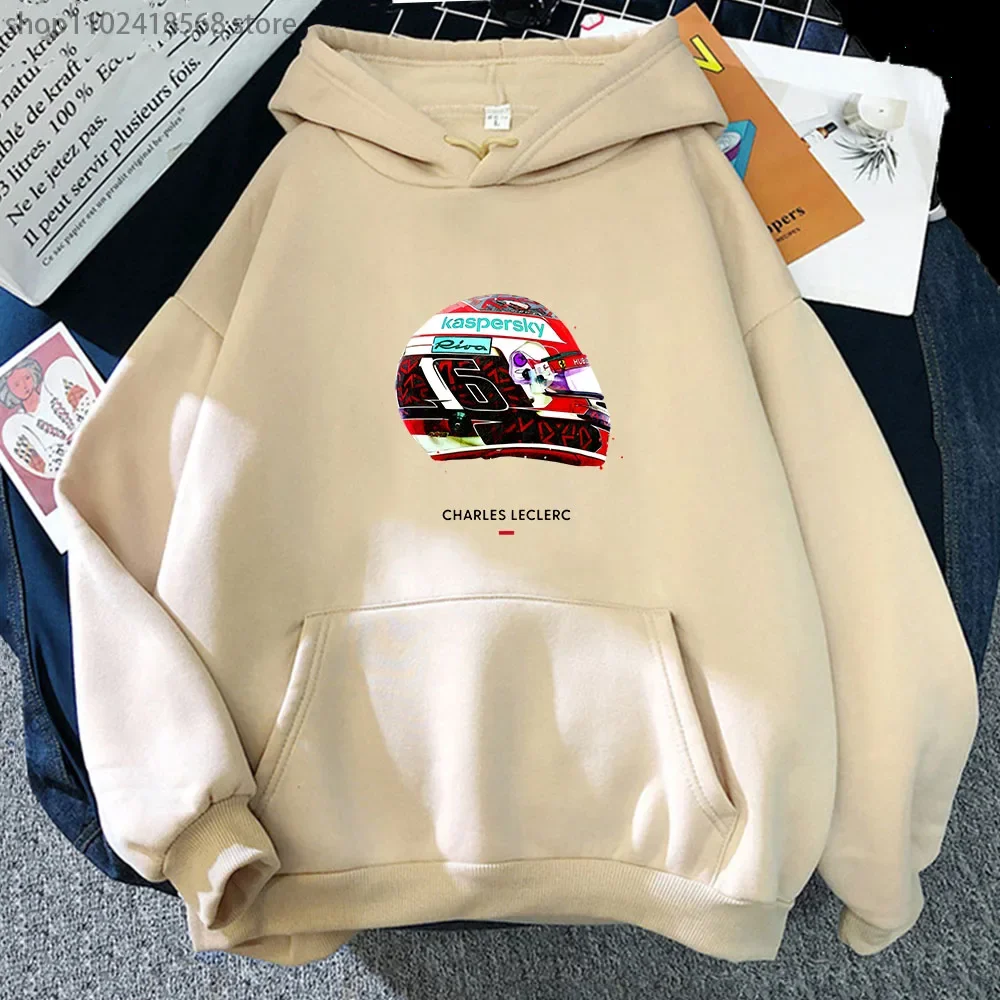 F1 Hoodie Mini Car Sweatshirts Oversized Hooded Y2k Clothes Games Cartoon Print Men Clothing Women Long Sleeve Fleece Top Male