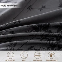 3pcs Zhusheng Kongye Pattern Print Duvet Cover Set, Soft Skin-Friendly Bedding Set Includes 1 Duvet Cover And 2 Pillowcases 4