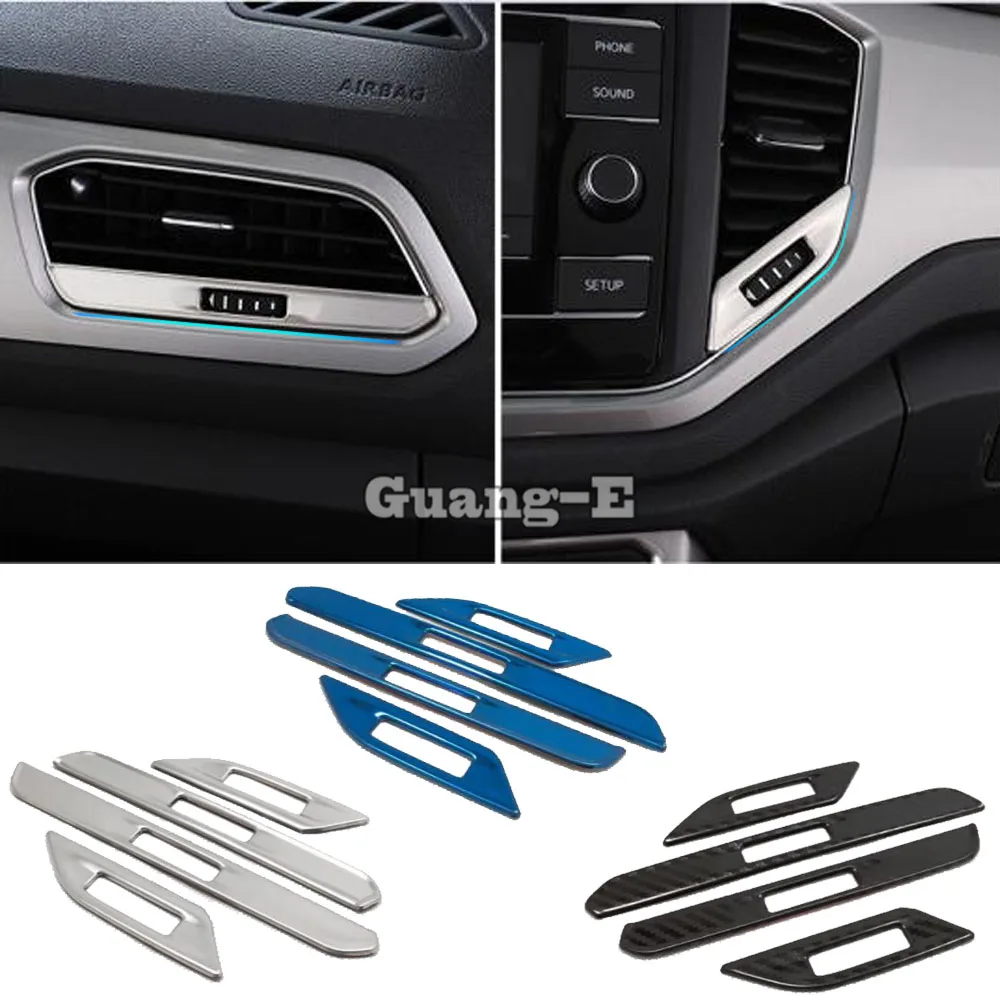 For Volkswagen Vw T-Roc Troc 2017 2018 2019 2020 2021 Car Inner Garnish Cover Detector Trim Front Air Conditioning Outlet Vent