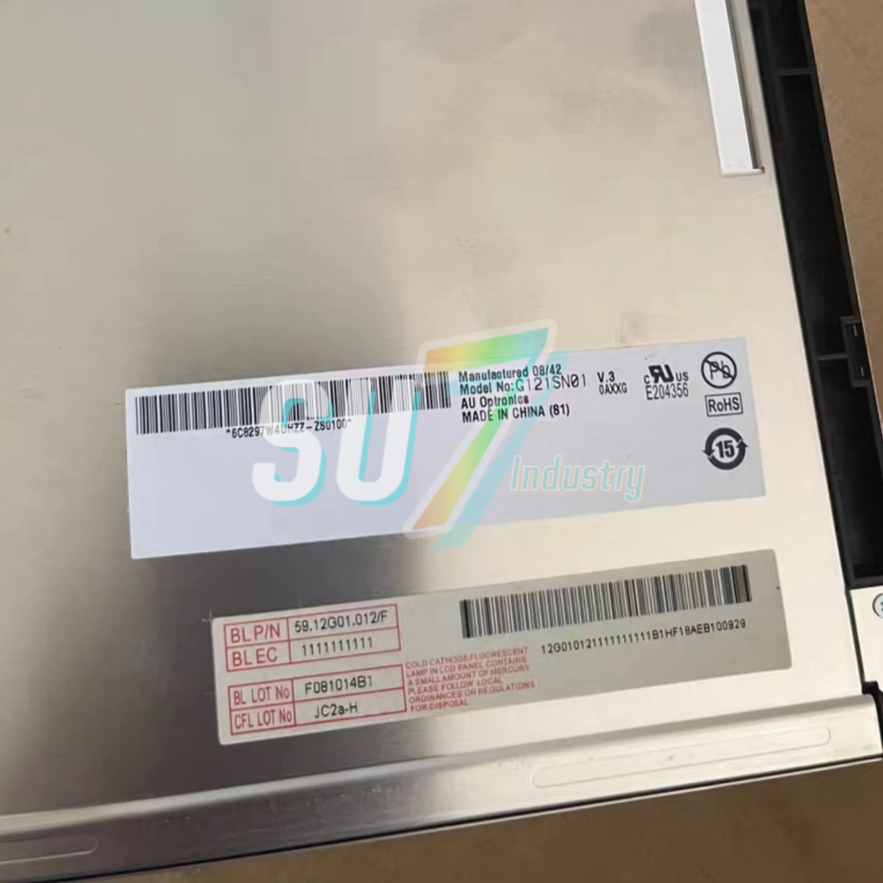 G121SN01 V.0 G121SN01 V.1 G121SN01 V.3 G121SN01 V.4 G121XN01 V.0 LCD 스크린 새 제품